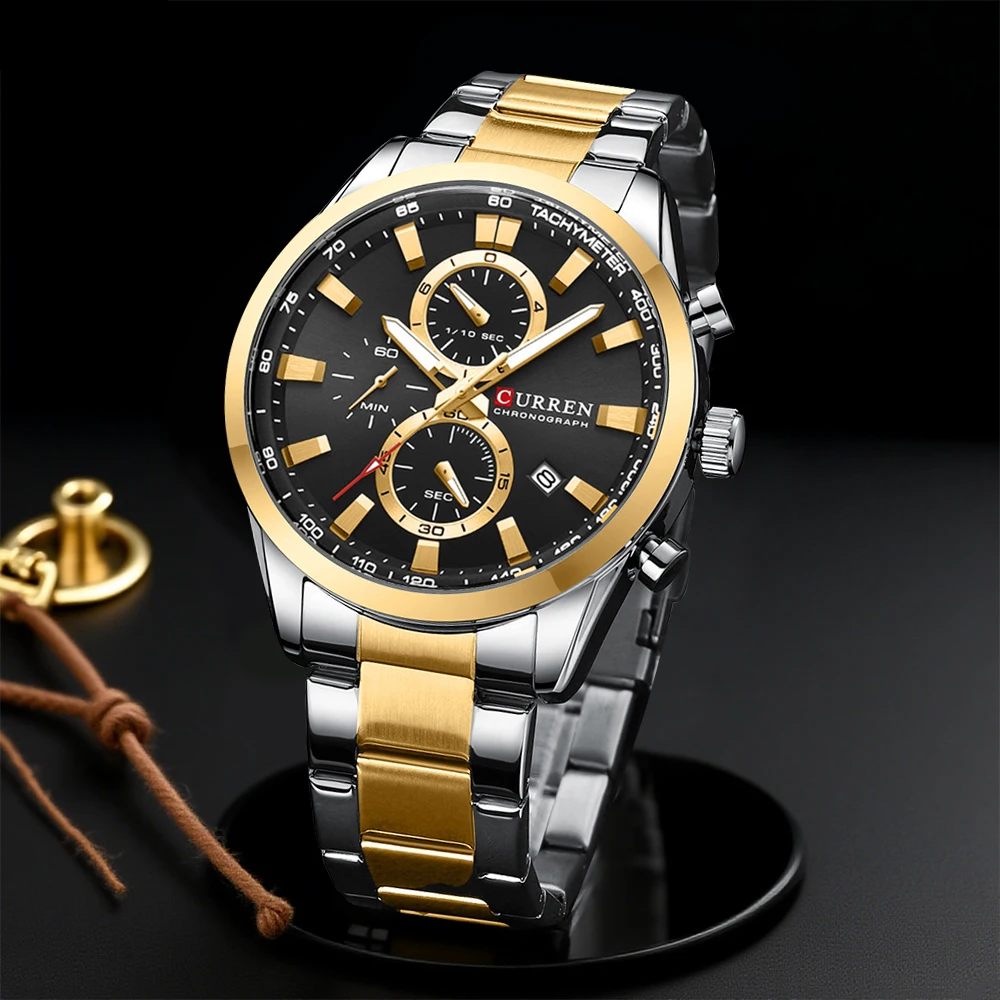 Jewelry For Watches - CURREN Casual Quartz Chrono Sport Watches