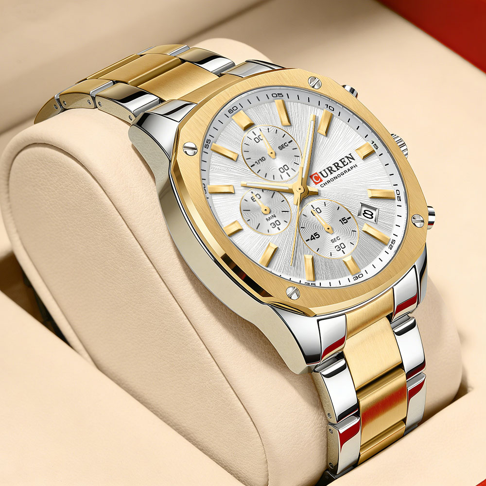 Jewelry For Watches - CURREN Modern Men's 42mm Sport Watch