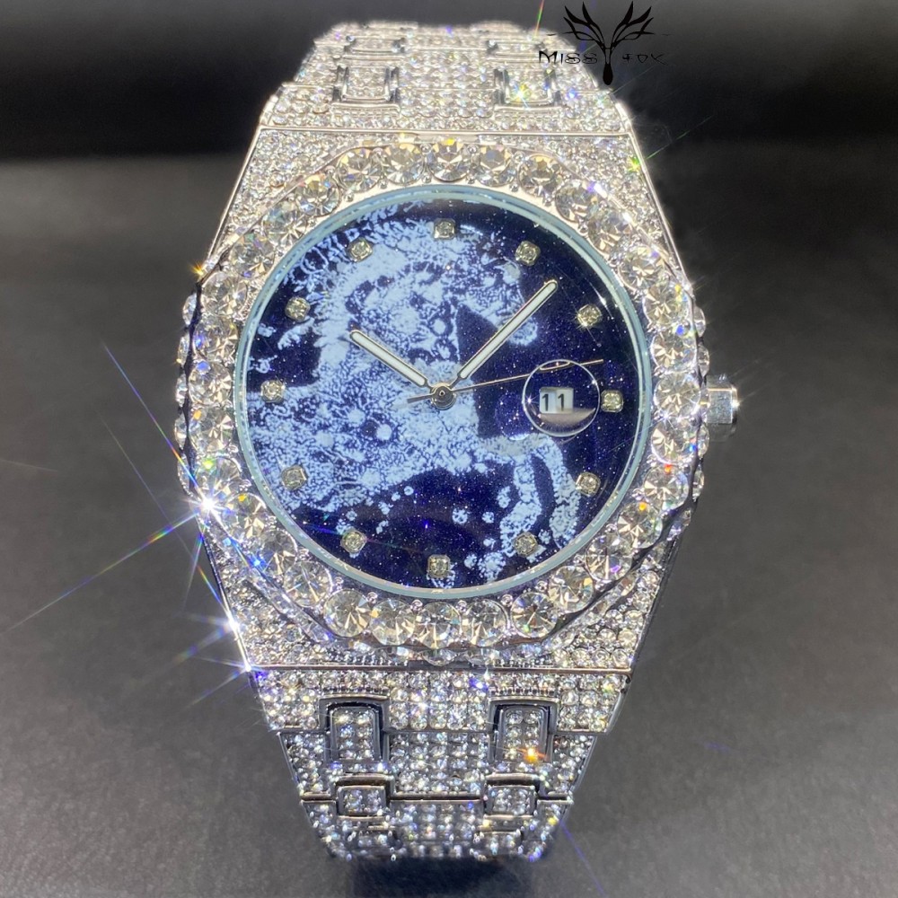 Jewelry Watches Men - 2026 Hip Hop Mens Quartz Watches