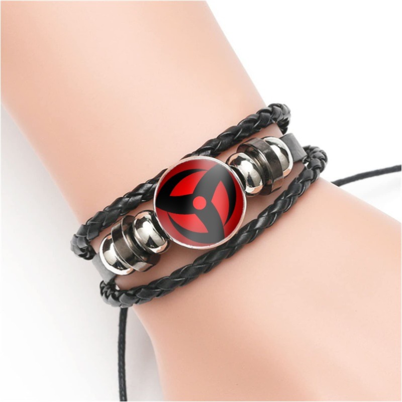 Anime Naruto Snap Weave Leathe - đánh giá và giá Leather Bracelet