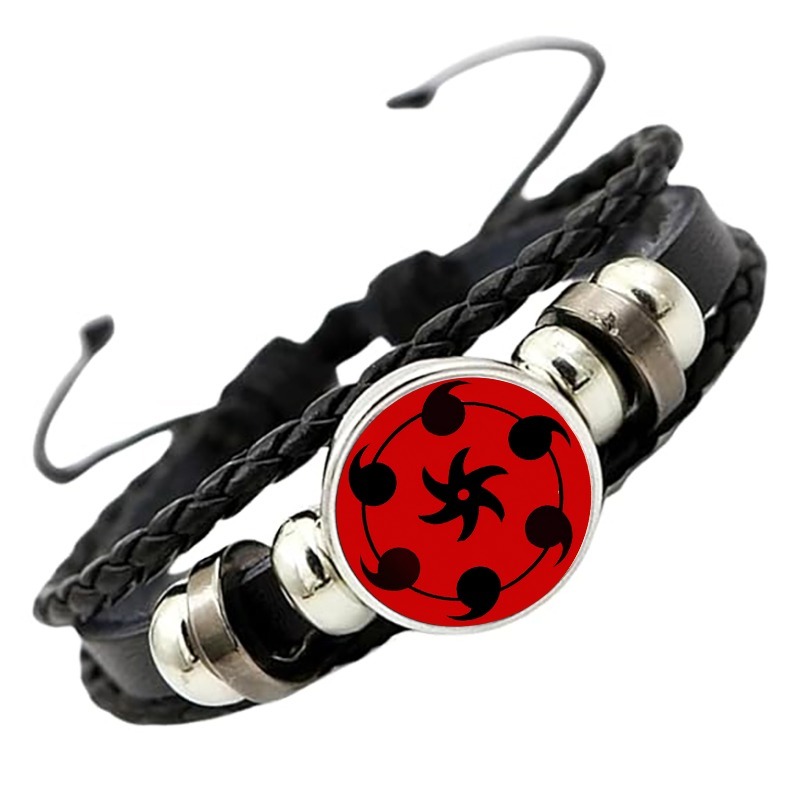 Anime Naruto Snap Weave Leathe - đánh giá và giá Leather Bracelet