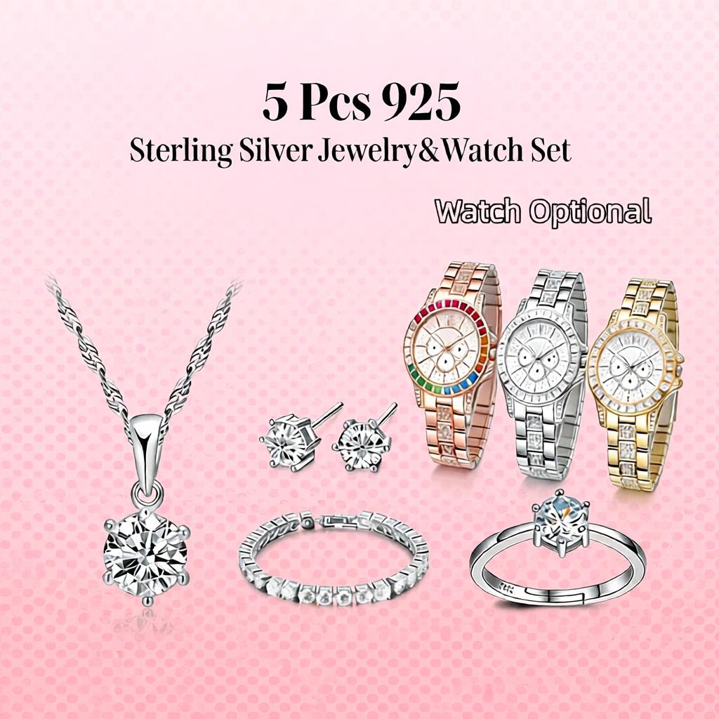 Pretty 925 Sterling Silver Geo - đánh giá và giá Best Jewelry Watches For Women