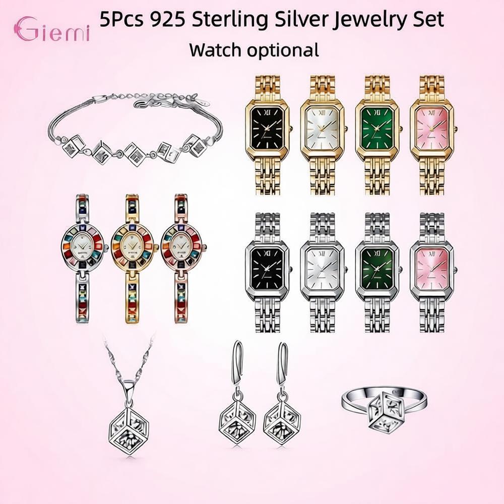 Pretty 925 Sterling Silver Geo - đánh giá và giá Best Jewelry Watches For Women