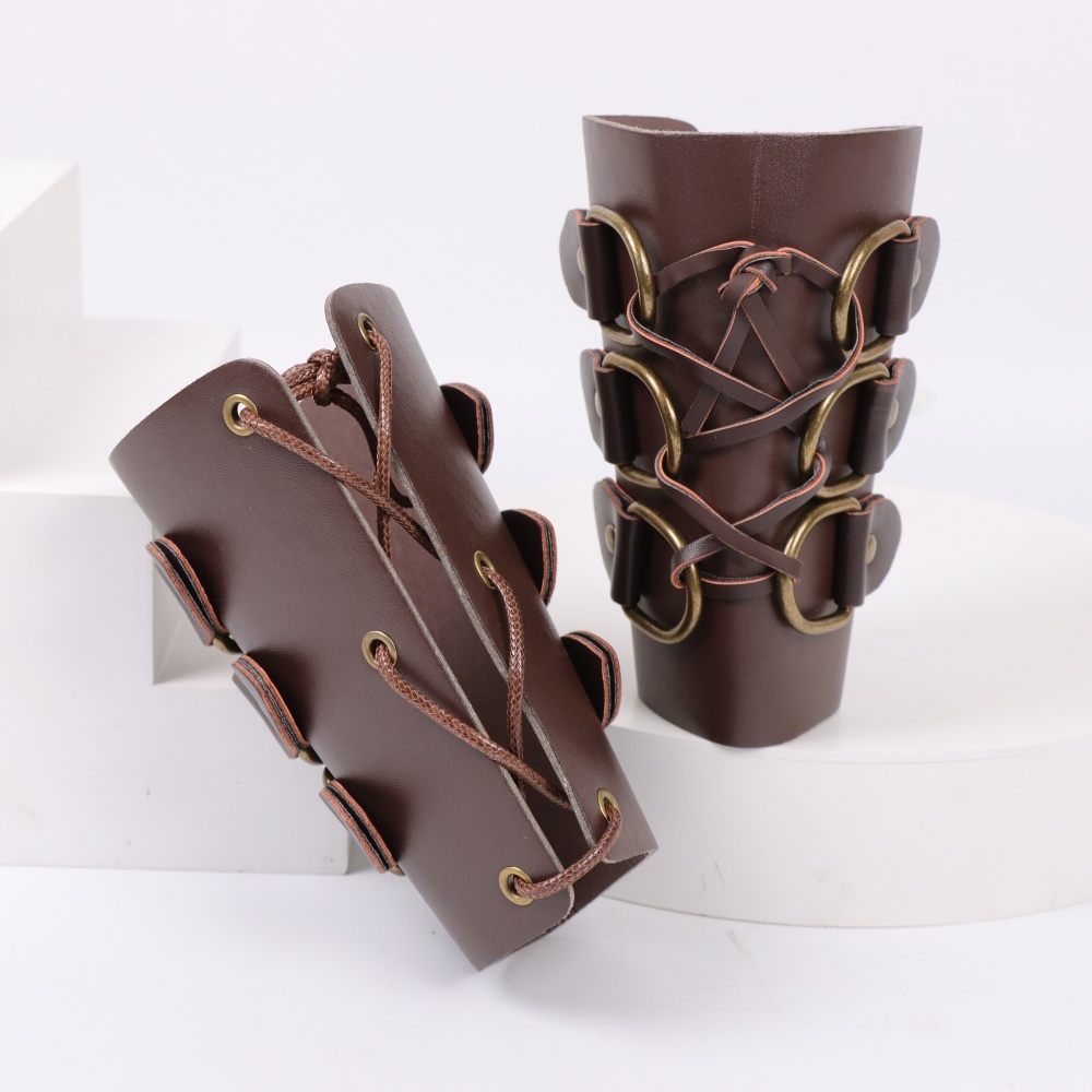 Medieval Archery Leather Long  - đánh giá và giá Leather Bracelet