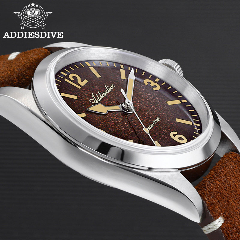 ADDIESDIVE 36MM 200M Waterproo - đánh giá và giá Leather Bracelet