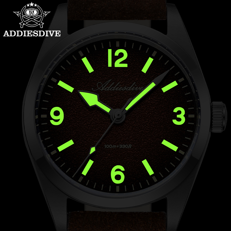 ADDIESDIVE 36MM 200M Waterproo - đánh giá và giá Leather Bracelet