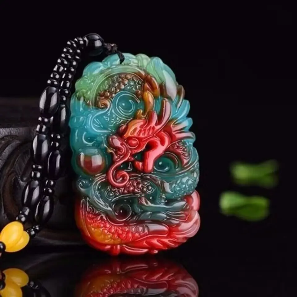 Real Jade Dragon Pendant Neckl - đánh giá và giá Luxury Gifts Jewelry & Watches Namfleg Mostar