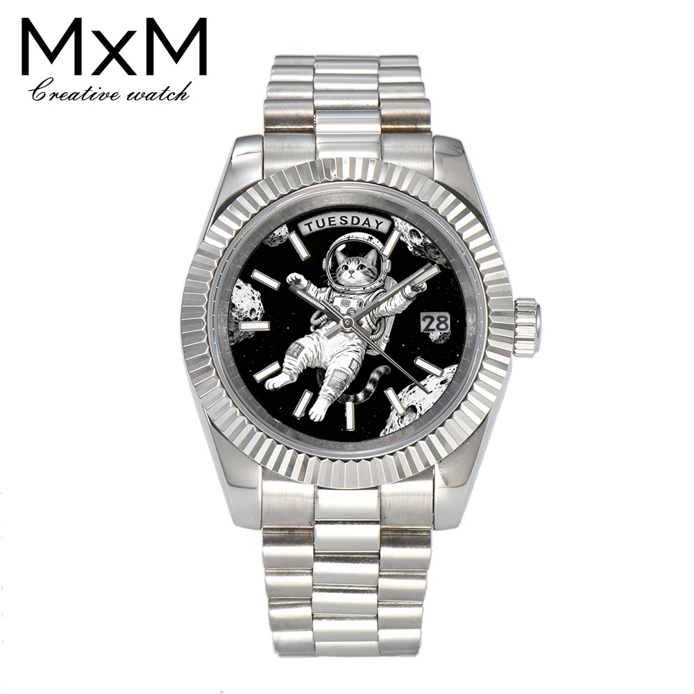 Creative men's watch 40mm/36mm - đánh giá và giá Leather Bracelet