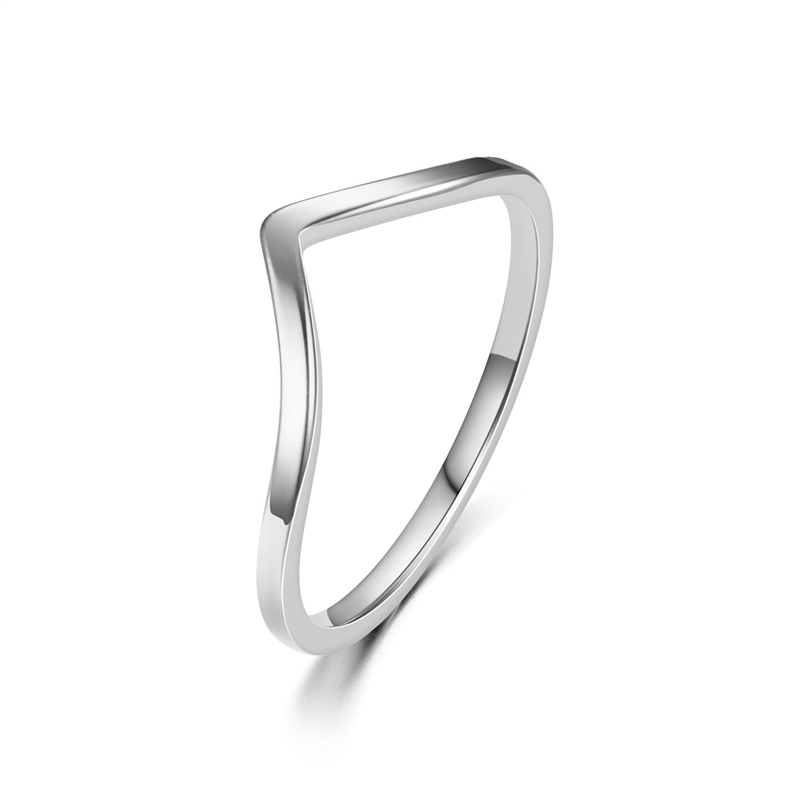 Minimalist Irregular Chevron V - đánh giá và giá Minimalist Ring Stackable