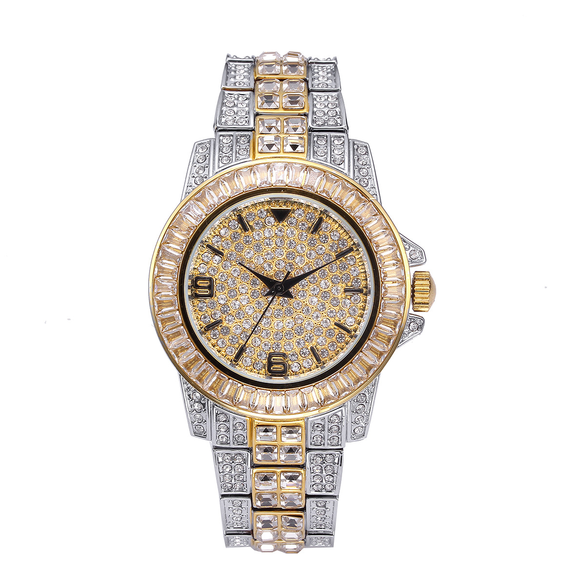 Luxury Full Stone Quartz Watch - đánh giá và giá Jewelry Watches & Accessories