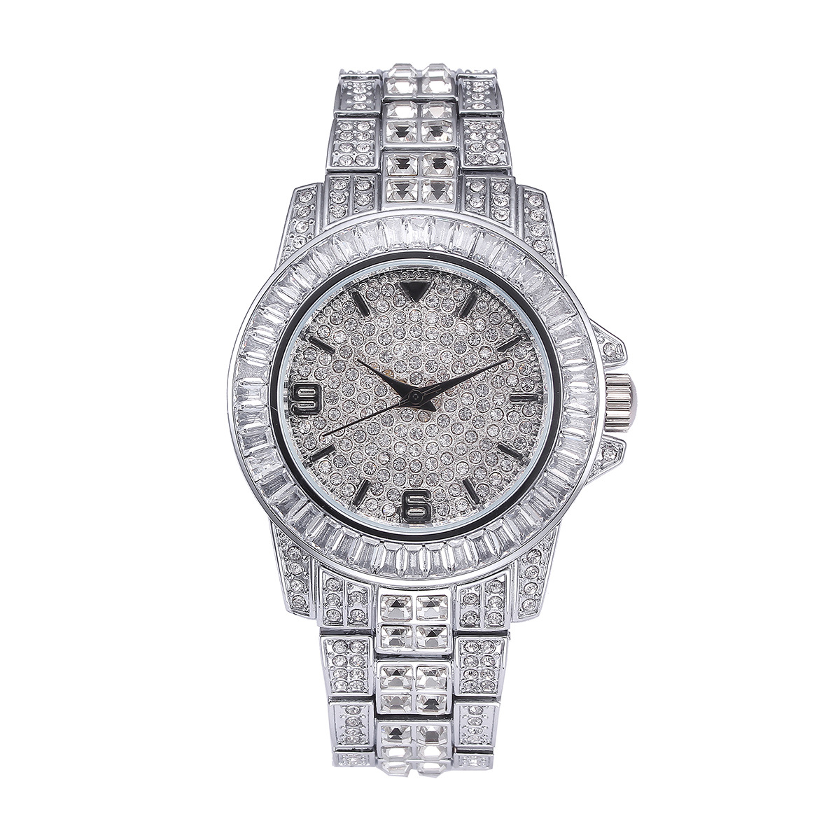 Luxury Full Stone Quartz Watch - đánh giá và giá Jewelry Watches & Accessories