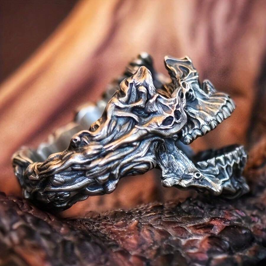 Vintage Gothic Death Skull Mas - đánh giá và giá Gothic Skull Ring