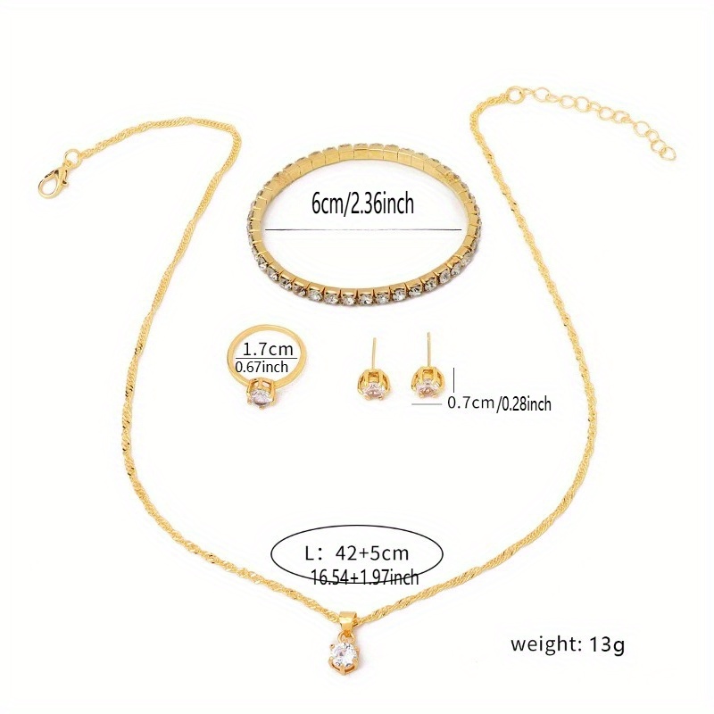 4-Piece Minimalist Zircon Jewe - đánh giá và giá Minimalist Ring Stackable