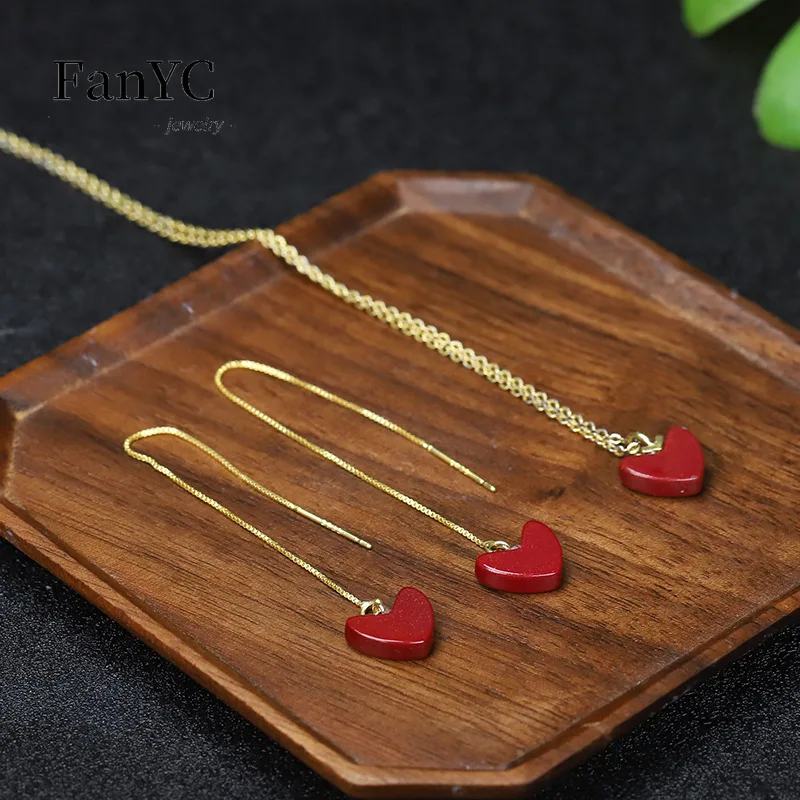 Natural V-shaped Cinnabar Love - đánh giá và giá Luxury Gifts Jewelry & Watches Namfleg Mostar