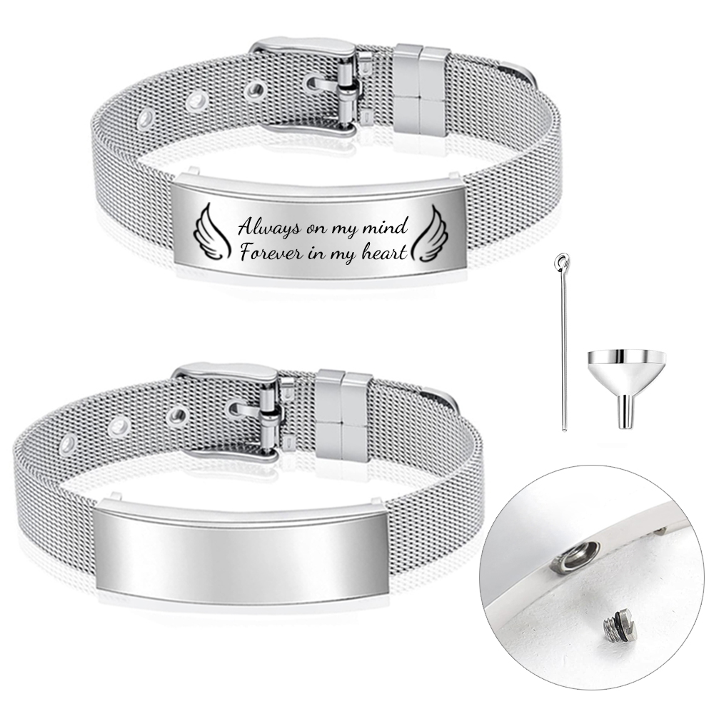 Cremation Jewelry Urn Bracelet - đánh giá và giá Jewelry Watches Men