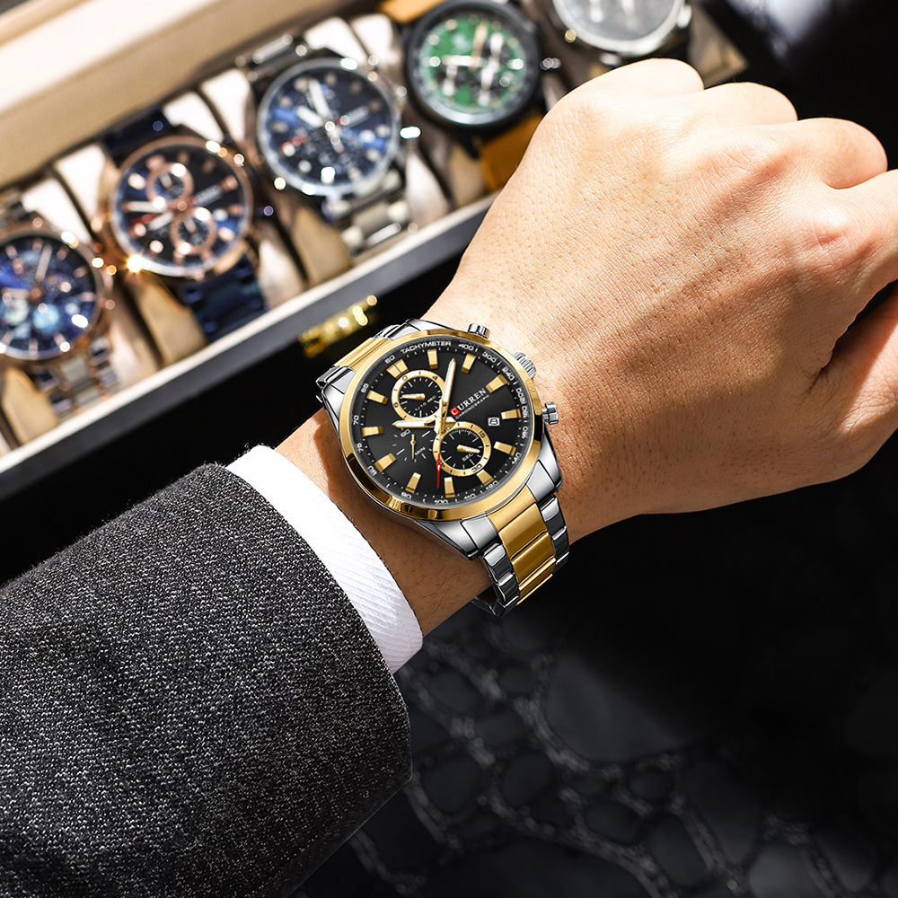 CURREN Casual Quartz Chrono Sp - đánh giá và giá Jewelry For Watches