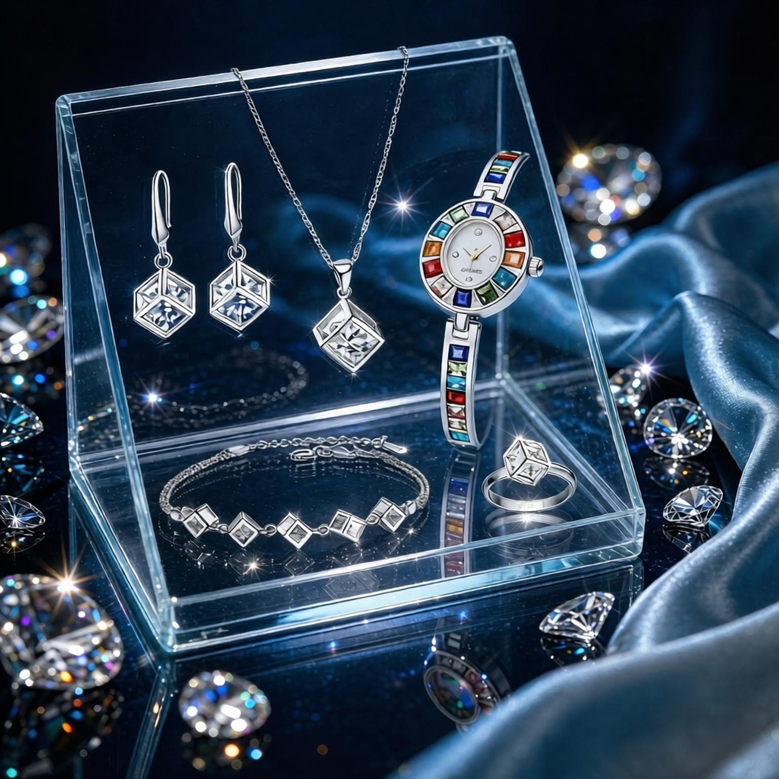 Luxury 925 Sterling Silver Geo - đánh giá và giá Best Jewelry Watches For Women