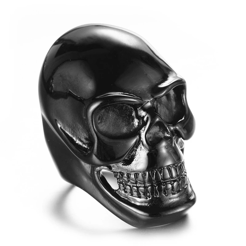 Mới Thoáng Mát Áo Bé Trai Goth - đánh giá và giá Gothic Skull Ring