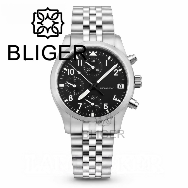 BLIGER Full Black Brushed 38mm - đánh giá và giá Jewelry For Watches