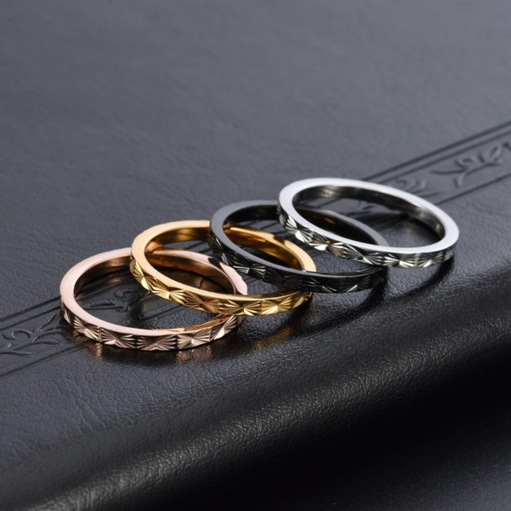 Kolmnsta 2mm Titanium Steel St - đánh giá và giá Minimalist Ring Stackable