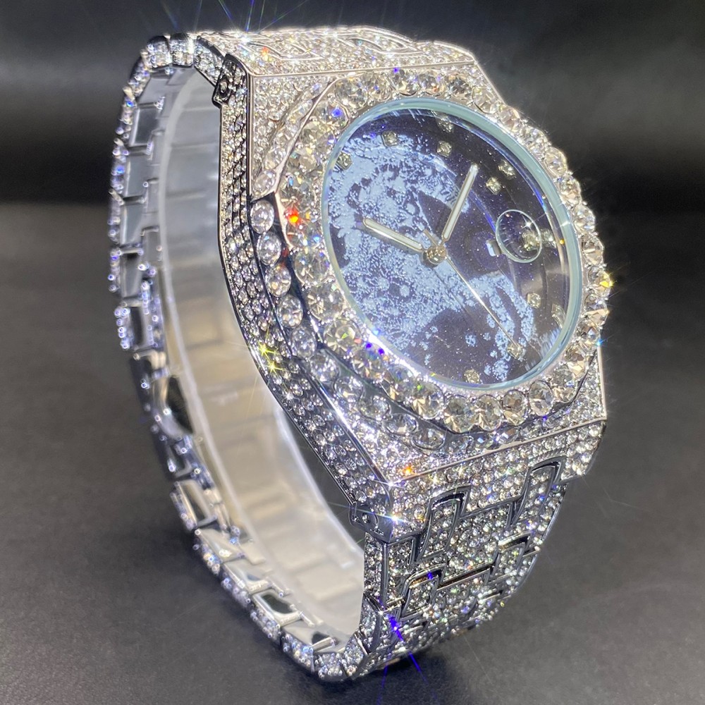 2026 Hip Hop Mens Quartz Watch - đánh giá và giá Jewelry Watches Men