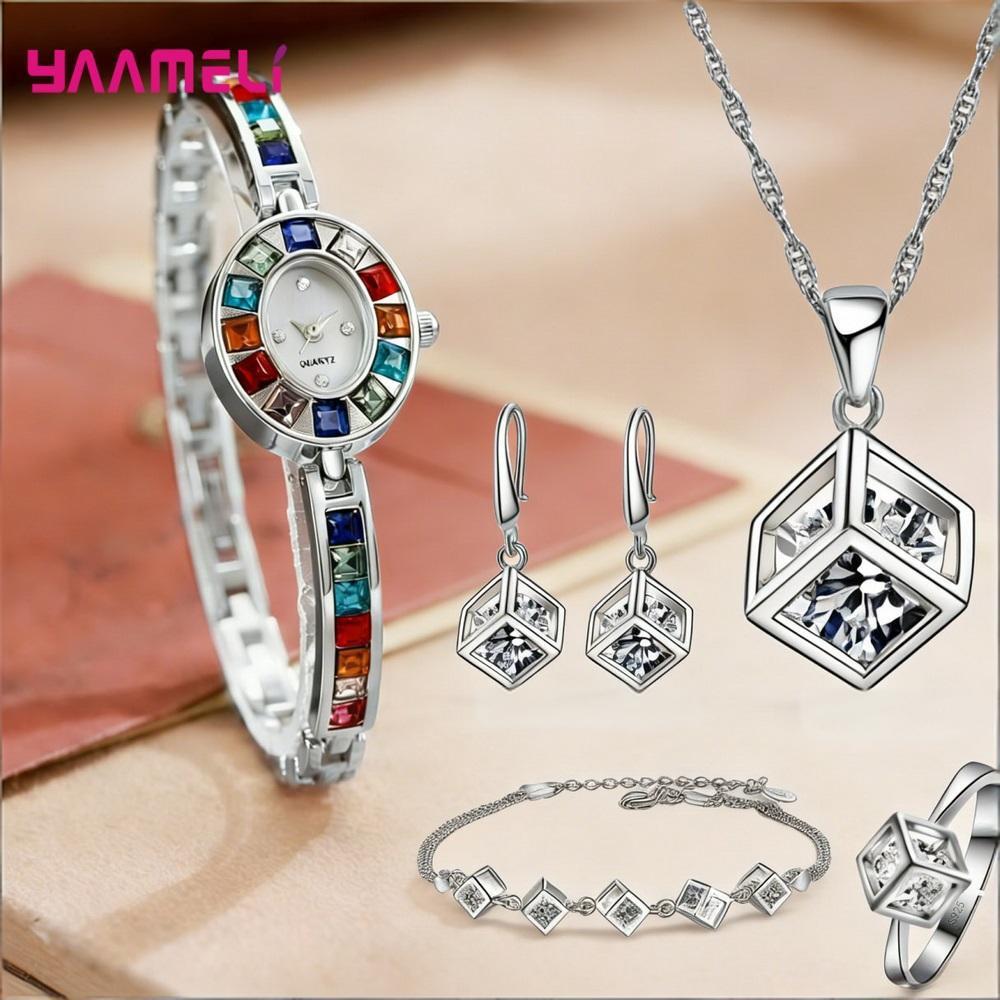 Luxuriou 925 Sterling Silver G - đánh giá và giá Best Jewelry Watches For Women