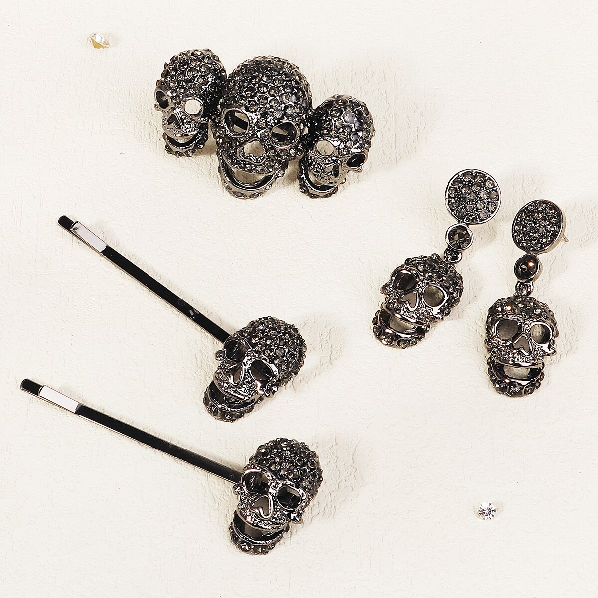 Gothic Punk Black Spider Anima - đánh giá và giá Gothic Skull Ring